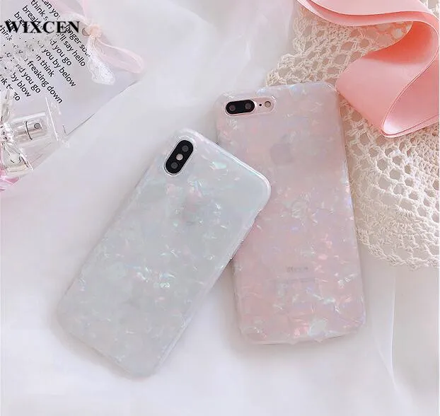Wixcen Luxury Pink Shell Glitter Phone Case Crystal Tpu Case for Iphone 6 6s 7 8 Plus X Clear Protective Case Back Cover
Wixcen Luxury Pink Shell Glitter Phone Case Crystal Tpu Case for Iphone 6 6s 7 8 Plus X Clear Protective Case Back Cover