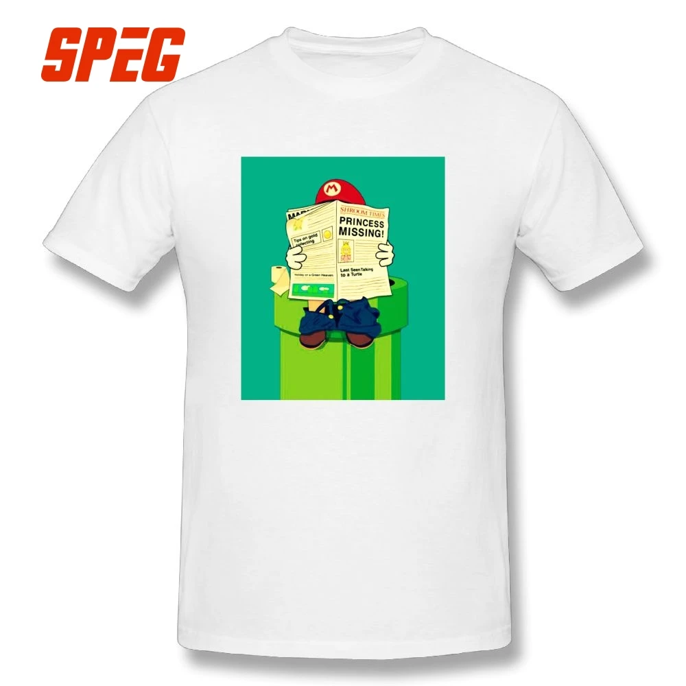 Super Mario T Shirts Pooping Mario Breathable Short-Sleeved O-Neck Pure Cotton Creative T-Shirts Mens Tee Shirt
Super Mario T Shirts Pooping Mario Breathable Short-Sleeved O-Neck Pure Cotton Creative T-Shirts Mens Tee Shirt