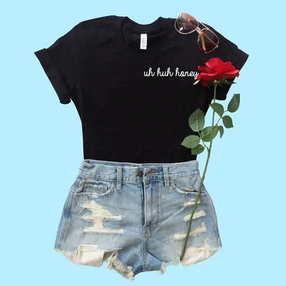 Skuggnas Uh Huh Honey T-Shirt Women Instagram Fashion Tumblr T Shirts Graphic Tees Women Tee Greys Anatomy Tops Girl Tshirt
Skuggnas Uh Huh Honey T-Shirt Women Instagram Fashion Tumblr T Shirts Graphic Tees Women Tee Greys Anatomy Tops Girl Tshirt