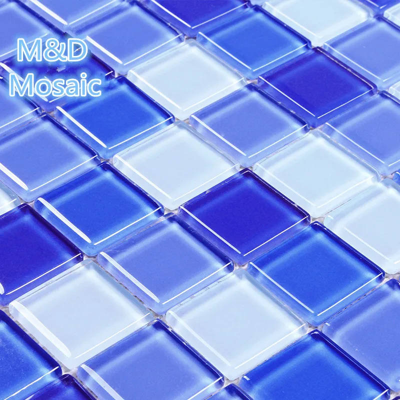 Gradual Changing Blue White Crystal Mosaic tile for Swimming Pool bathroom kitchen backsplash Decoration Wall Stair tile
Gradual Changing Blue White Crystal Mosaic tile for Swimming Pool bathroom kitchen backsplash Decoration Wall Stair tile