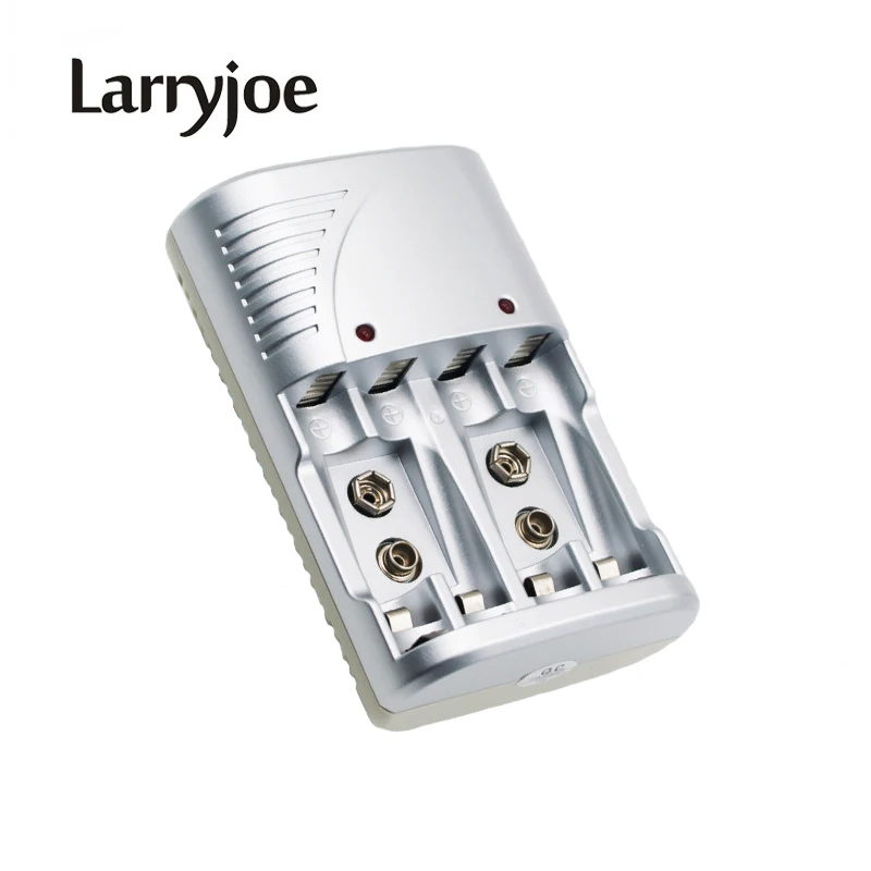 Larryjoe New Battery Charger With 4 Slots Smart Intelligent Battery Charger For AA / AAA 9V NiCd NiMh Rechargeable Batteries
Larryjoe New Battery Charger With 4 Slots Smart Intelligent Battery Charger For AA / AAA 9V NiCd NiMh Rechargeable Batteries