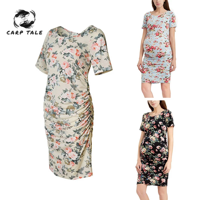 O-Neck Maternity Dresses Women Fashion Floral Printed Breastfeeding Dress For Pregnant Women Pregnancy Summer Clothes
O-Neck Maternity Dresses Women Fashion Floral Printed Breastfeeding Dress For Pregnant Women Pregnancy Summer Clothes