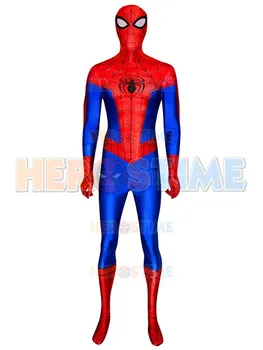 Spiderman: Into the Spider-Verse Peter Parker Costume 3D Print Spandex Cosplay Halloween Costume for Adult/Kids
Spiderman: Into the Spider-Verse Peter Parker Costume 3D Print Spandex Cosplay Halloween Costume for Adult/Kids