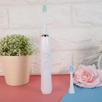 Sonic Electric Toothbrush Six Frequency Conversions with 2 Replacement Heads Electric Brush
Sonic Electric Toothbrush Six Frequency Conversions with 2 Replacement Heads Electric Brush