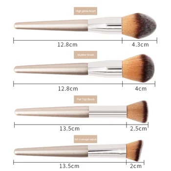 10 Pcs Makeup Brush Soft Eye Shadow Foundation Blush Portable Beauty Tools for Women 88 
10 Pcs Makeup Brush Soft Eye Shadow Foundation Blush Portable Beauty Tools for Women 88