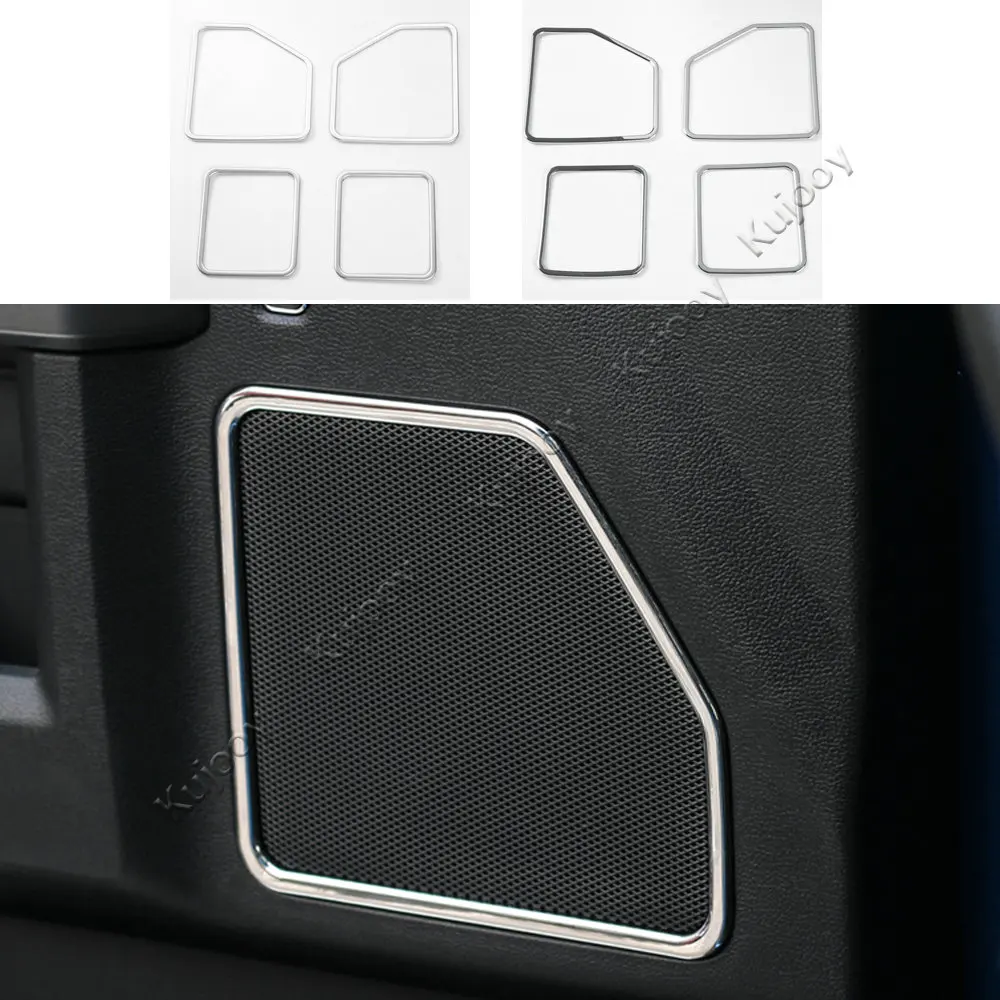 4X ABS Matt Silver/ Chrome Car interior Styling Door Speaker Ring Decoration Trim Frame Sticker For Ford F150 2015 2016 2017
4X ABS Matt Silver/ Chrome Car interior Styling Door Speaker Ring Decoration Trim Frame Sticker For Ford F150 2015 2016 2017