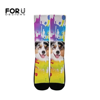 FORUDESIGNS Colorful Dog German Shepherd Women's Socks Cute Winter Warm High Knee Socks for Teenagers Girls Long Crew Sock Woman
FORUDESIGNS Colorful Dog German Shepherd Women's Socks Cute Winter Warm High Knee Socks for Teenagers Girls Long Crew Sock Woman