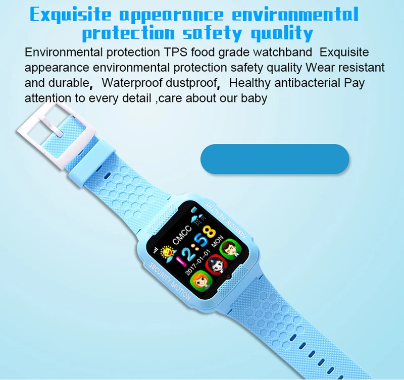 130198-K3-Waterproof smart watch for children-14