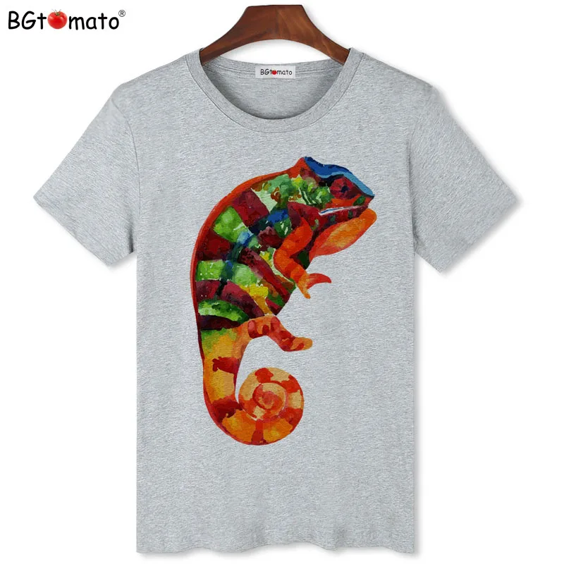 BGtomato super cool chameleon T-shirt men Original brand new summer tees short sleeve casual shirts Cheap sale brand tops
BGtomato super cool chameleon T-shirt men Original brand new summer tees short sleeve casual shirts Cheap sale brand tops