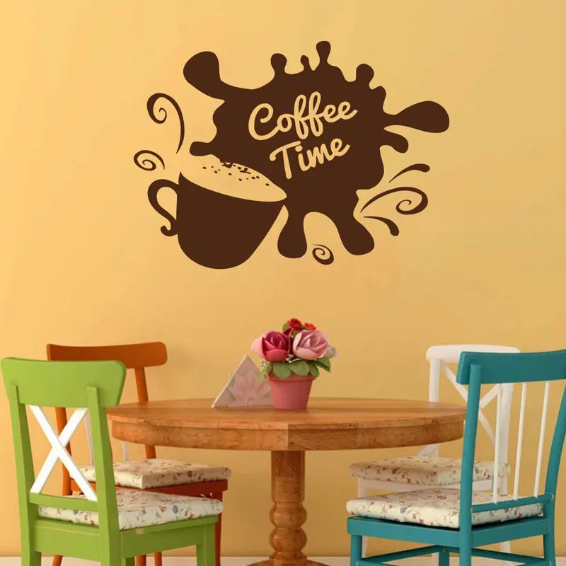 Coffee Cup Beans Kitchen Cafeteria Cafe Wall Decals Vinyl Coffee Time Wall Sticker Home Decoration Mural House Wallpaper 3306
Coffee Cup Beans Kitchen Cafeteria Cafe Wall Decals Vinyl Coffee Time Wall Sticker Home Decoration Mural House Wallpaper 3306