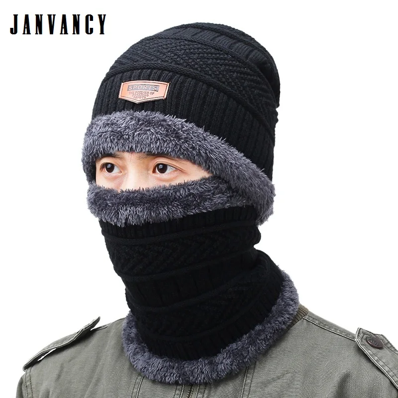 Winter Knitted Letter Hooded Hat for Men Biking Plush Warm Beanies with Scarf Thick Cap Collar Balaclava Black Windproof Ski
Winter Knitted Letter Hooded Hat for Men Biking Plush Warm Beanies with Scarf Thick Cap Collar Balaclava Black Windproof Ski