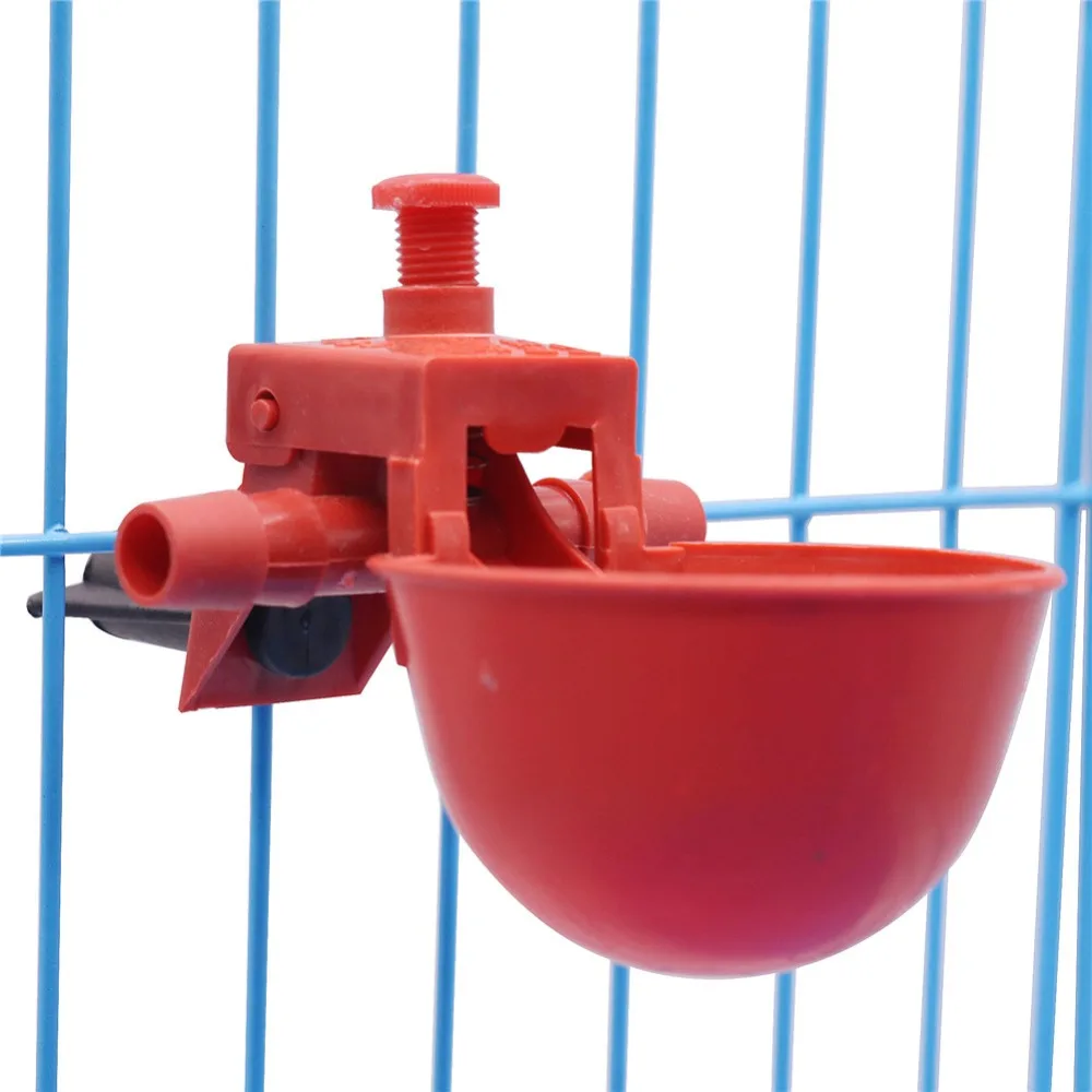5 PCS Chicken drinking Cups Quail waterer bowls Bird red glass Animal husbandry tools Automatic Bird Coop Feeder Drinkin
5 PCS Chicken drinking Cups Quail waterer bowls Bird red glass Animal husbandry tools Automatic Bird Coop Feeder Drinkin
