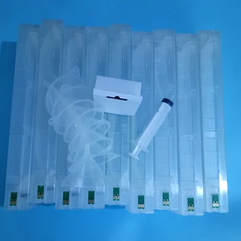 9 color Refillable cartridge with resettable chip and chips resetter for epson surecolor P6000 P7000 P8000 P9000 for europe
9 color Refillable cartridge with resettable chip and chips resetter for epson surecolor P6000 P7000 P8000 P9000 for europe