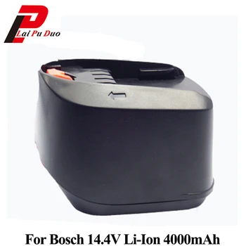 14.4V 4.0Ah Li-Ion Replacement Power Tool Battery For Bosch: 2 607 335038, 2 607 336 037, 2 607 336 038, 2 607 336 194
14.4V 4.0Ah Li-Ion Replacement Power Tool Battery For Bosch: 2 607 335038, 2 607 336 037, 2 607 336 038, 2 607 336 194