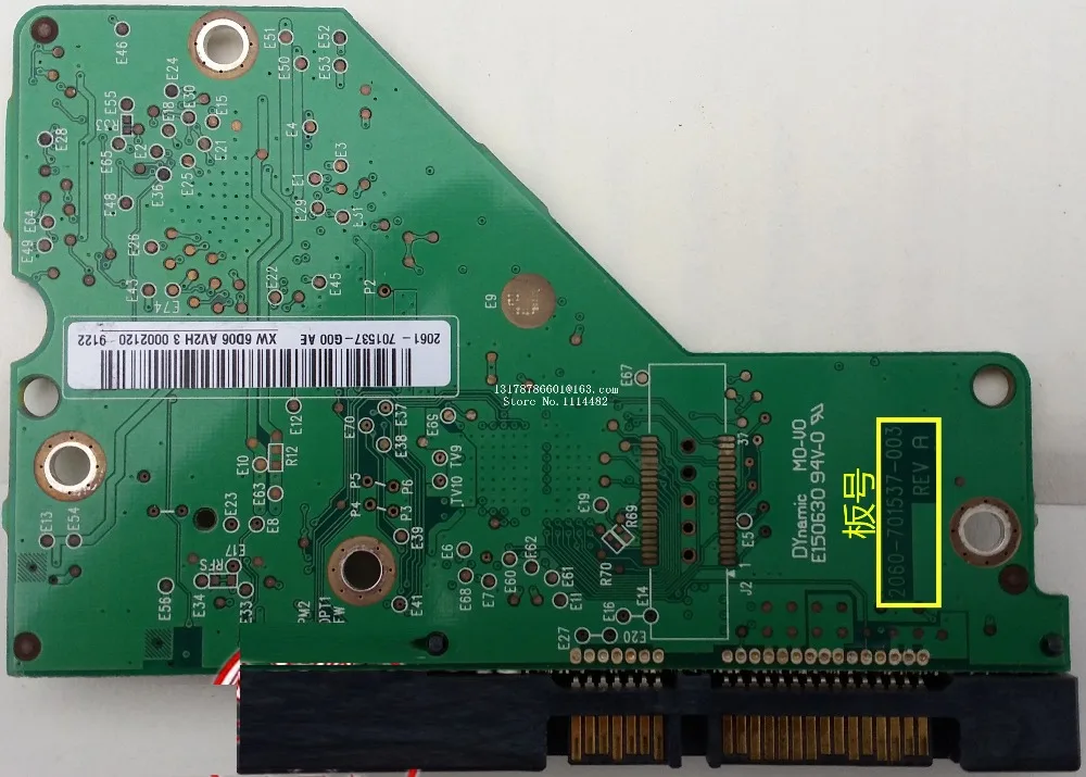 PCB logic board 2060-771859-000 REV P1 for WD 2.5 USB hard drive WD5000LMVW repair data recovery 2060 771859 000 REV P1
PCB logic board 2060-771859-000 REV P1 for WD 2.5 USB hard drive WD5000LMVW repair data recovery 2060 771859 000 REV P1
