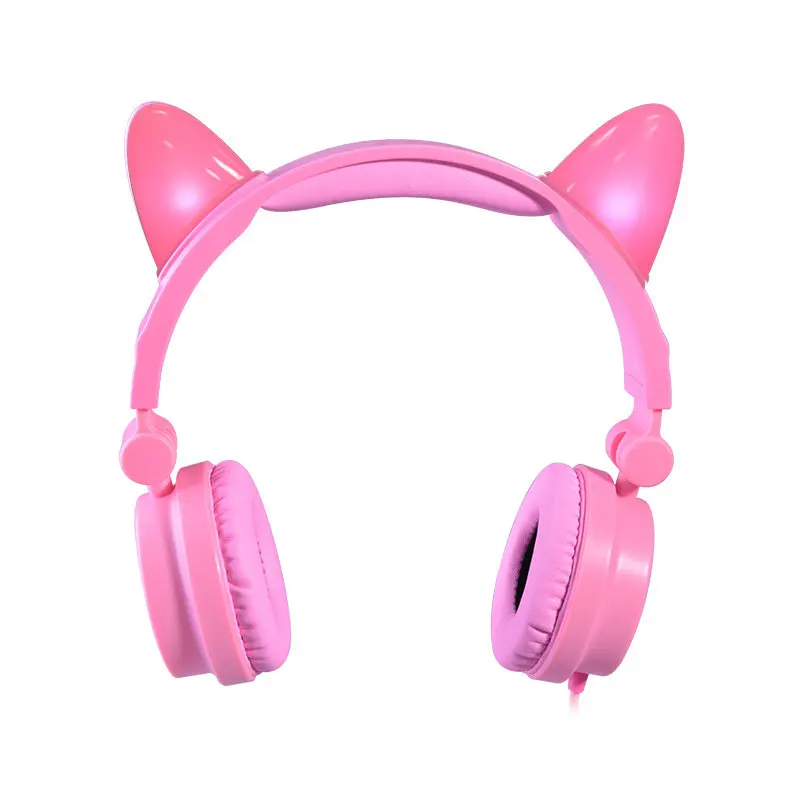AHHROOU 2019 Cat Ear headphones LED Ear headphone cat earphone Flashing Glowing Headset Gaming Earphones for Girls And Ladies 
AHHROOU 2019 Cat Ear headphones LED Ear headphone cat earphone Flashing Glowing Headset Gaming Earphones for Girls And Ladies