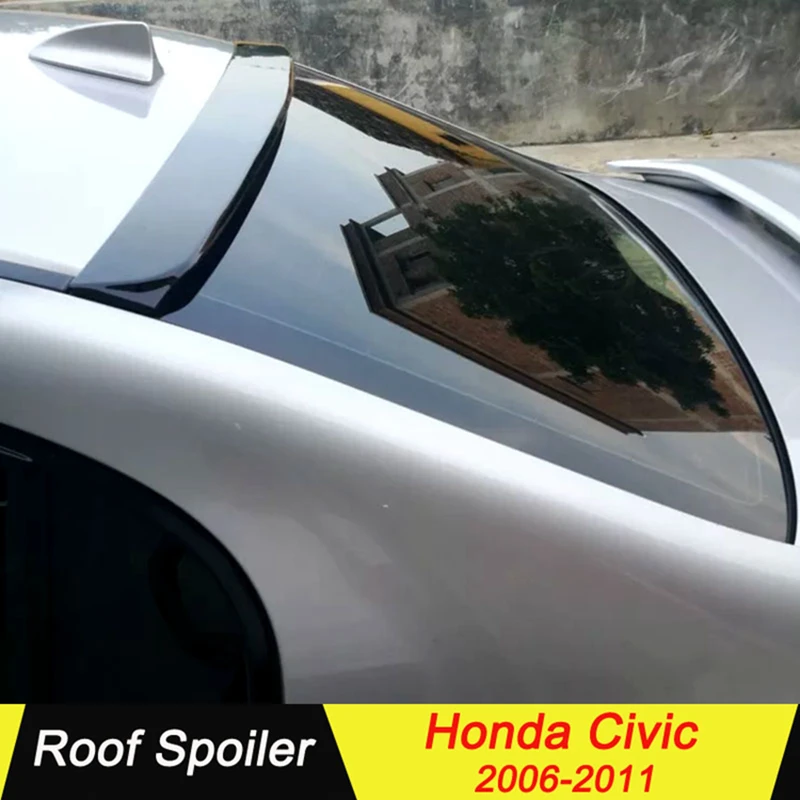 For Honda Civic 2006 2007 2008 2009 2010 2011 Roof Spoiler high quality abs plastic Rear tail wing decoration for Honda Civic
For Honda Civic 2006 2007 2008 2009 2010 2011 Roof Spoiler high quality abs plastic Rear tail wing decoration for Honda Civic