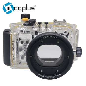 

Mcoplus 40m/130ft Underwater Camera Waterproof Housing Diving Case for Canon PowerShot S95