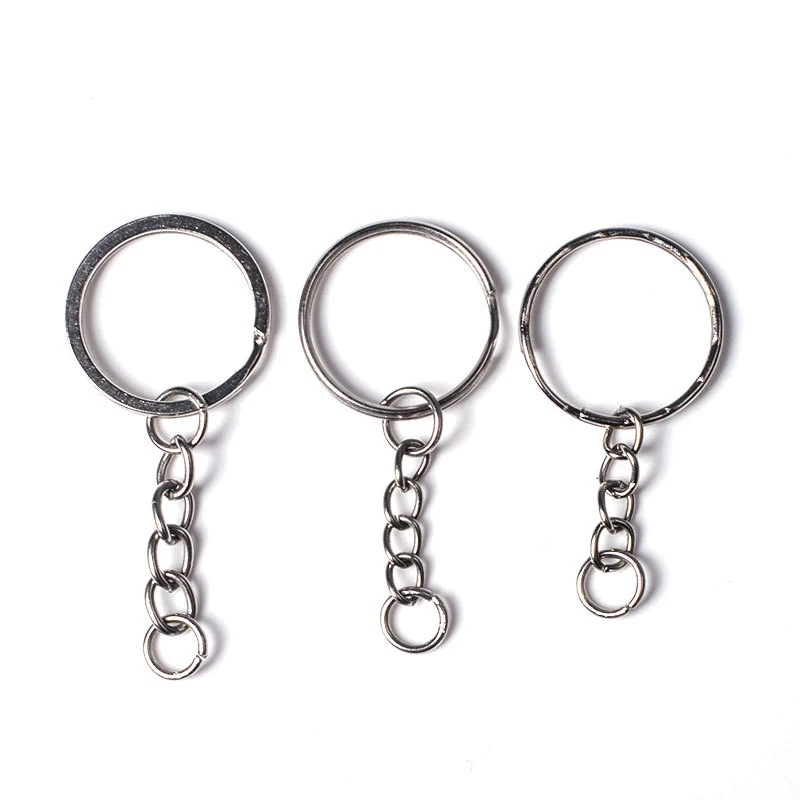 30pcs/lot 25mm 30mm 4 Styles Key Chains for Bag Silver Color Round Split Keyrings Keychain fit DIY Jewelry Making Findings
30pcs/lot 25mm 30mm 4 Styles Key Chains for Bag Silver Color Round Split Keyrings Keychain fit DIY Jewelry Making Findings
