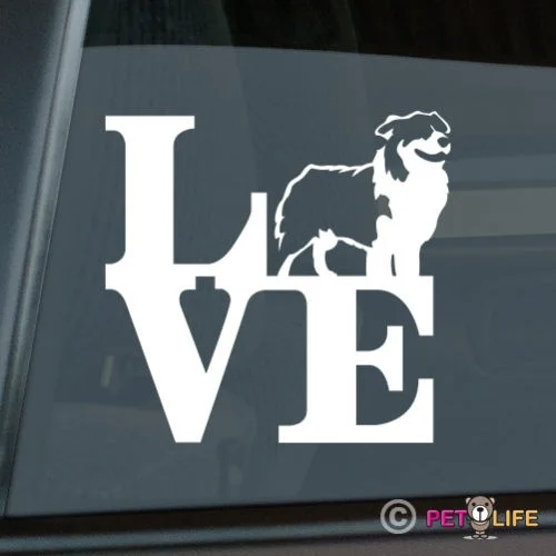 Love Australian Shepherd Sticker Die Cut Vinyl - park aussie window decal 13.75x13.25cm
Love Australian Shepherd Sticker Die Cut Vinyl - park aussie window decal 13.75x13.25cm