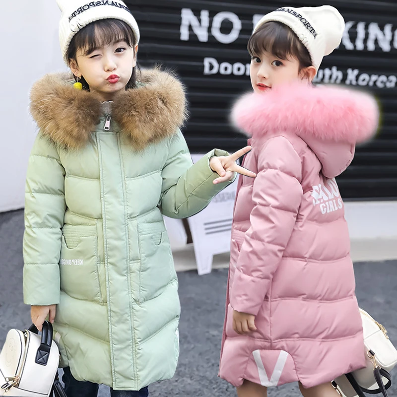 Girls Down Jacket Warm Coat For Girl Brand White Duck Down Coat Winter Kids Long Parkas Fashion Children's Outerwear 6-12 Yrs
Girls Down Jacket Warm Coat For Girl Brand White Duck Down Coat Winter Kids Long Parkas Fashion Children's Outerwear 6-12 Yrs