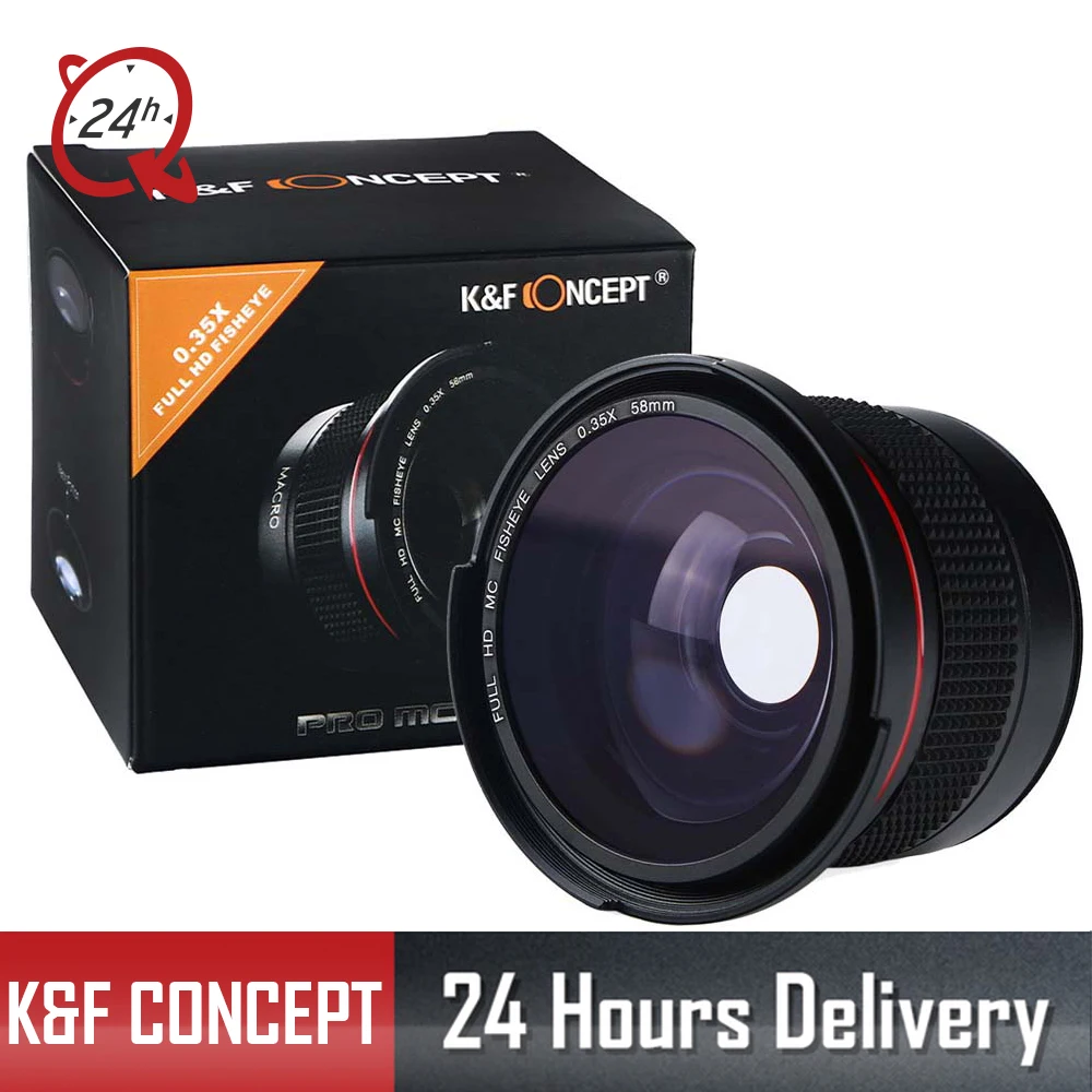 New 58mm Wide Angle Fisheye Camera Lens 0.35x with a Macro Lens for Canon EOS 700D 650D 600D 550D 1100D Rebel T5i T4i T3i T3 T2i
New 58mm Wide Angle Fisheye Camera Lens 0.35x with a Macro Lens for Canon EOS 700D 650D 600D 550D 1100D Rebel T5i T4i T3i T3 T2i