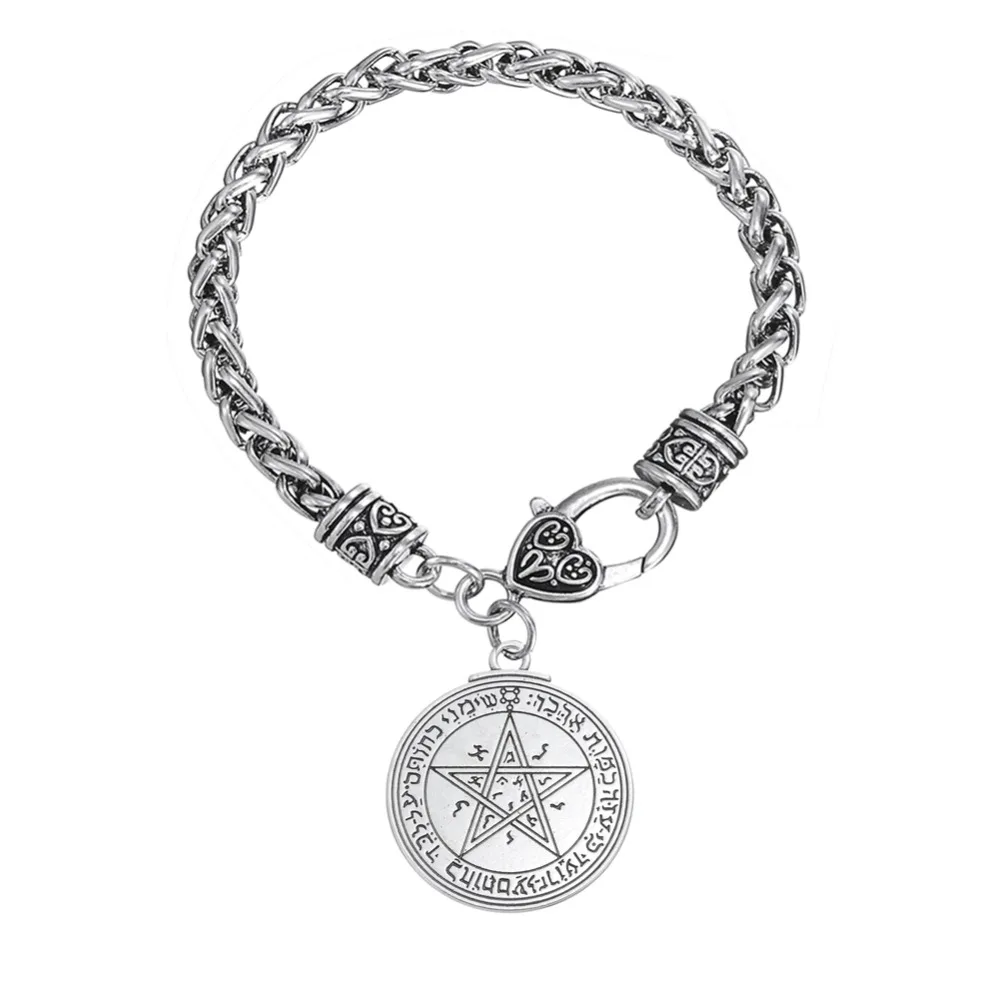 Dawapara Talisman of Venus Love Pentacle Solomon Pendant Hermetic Kabbalah Pagan Wiccan Portugal Bracelet Jewelry For Men
Dawapara Talisman of Venus Love Pentacle Solomon Pendant Hermetic Kabbalah Pagan Wiccan Portugal Bracelet Jewelry For Men