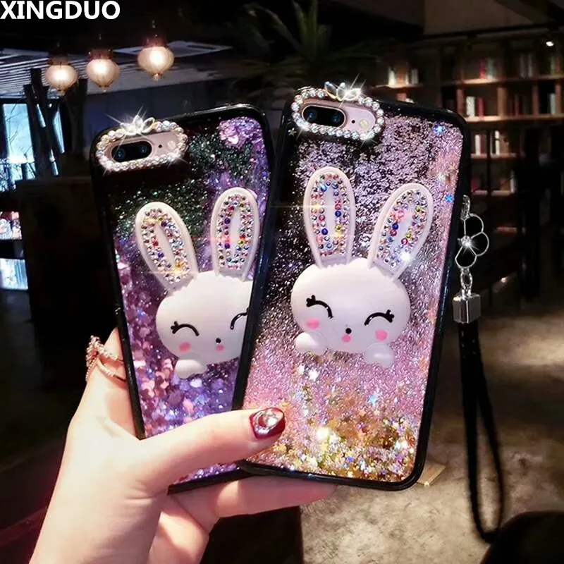 XINGDUO Diamond cute Rabbit Mirror Dynamic Liquid Quicksand Glitter Protective Shell for Huawei Nova 2 2S 2SPlus 3E honor 10 10V
XINGDUO Diamond cute Rabbit Mirror Dynamic Liquid Quicksand Glitter Protective Shell for Huawei Nova 2 2S 2SPlus 3E honor 10 10V