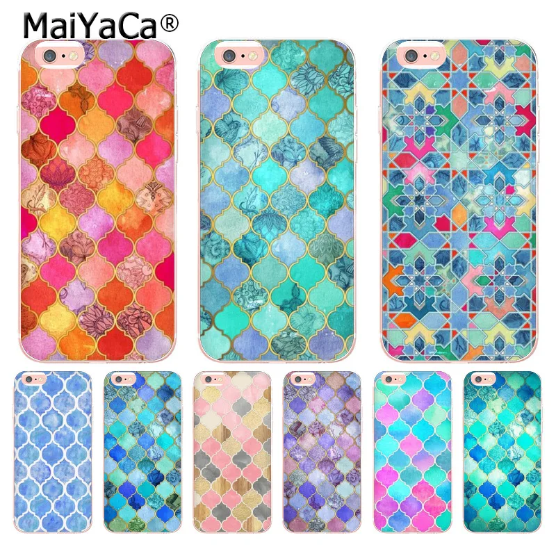 MaiYaCa Moroccan Watercolor Pattern Art Print Phone Case for iphone 11 Pro 8 7 6 6S Plus X 5 5S SE XS XR XSMAX
MaiYaCa Moroccan Watercolor Pattern Art Print Phone Case for iphone 11 Pro 8 7 6 6S Plus X 5 5S SE XS XR XSMAX