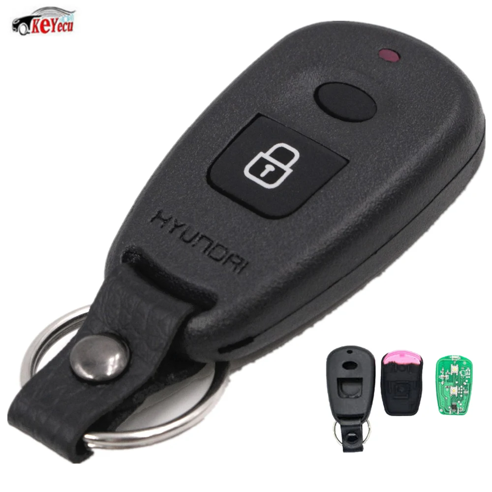 KEYECU New Replacement Remote Control Car Key Fob 315MHz 2 Button for Hyundai Elantra Old Elantra Santa Fe 2001-2003
KEYECU New Replacement Remote Control Car Key Fob 315MHz 2 Button for Hyundai Elantra Old Elantra Santa Fe 2001-2003