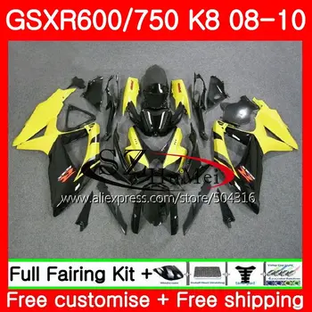 Body For SUZUKI GSXR 750 GSX-R750 K8 GSXR 600 08 10 Yellow black 2HS15 GSXR750 08 09 10 GSX-R600 GSXR600 2008 2009 2010 Fairing
Body For SUZUKI GSXR 750 GSX-R750 K8 GSXR 600 08 10 Yellow black 2HS15 GSXR750 08 09 10 GSX-R600 GSXR600 2008 2009 2010 Fairing