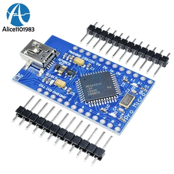 Pro Micro ATmega32U4-AU Board Module 5V 16MHz Replace Pro Mini ATmega328 For Arduino Mini USB Voltage Regulator DIY KITS
Pro Micro ATmega32U4-AU Board Module 5V 16MHz Replace Pro Mini ATmega328 For Arduino Mini USB Voltage Regulator DIY KITS