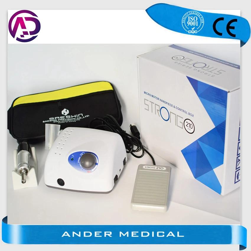 Free shipping STRONG 210+E102S E-Type Motor & Handpiece Electric Micromotor 35 RPM for Laboratory, Industry, Beauty Polishing
Free shipping STRONG 210+E102S E-Type Motor & Handpiece Electric Micromotor 35 RPM for Laboratory, Industry, Beauty Polishing