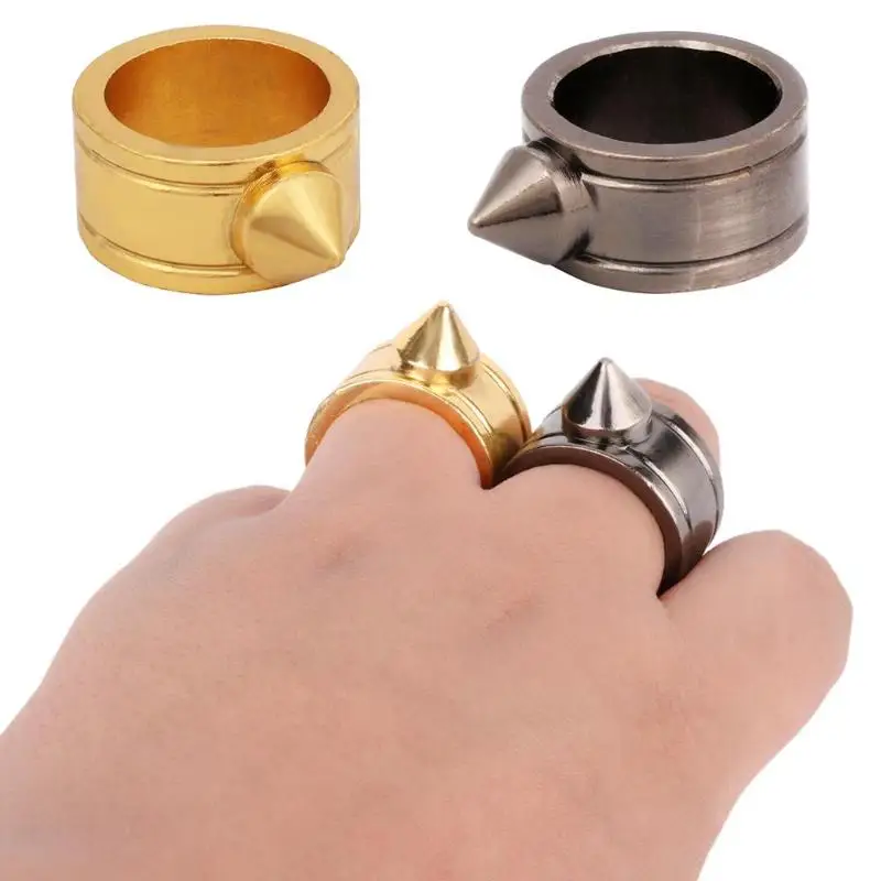 Creative Cool Brass Knuckles Zinc Alloy Self-Defense Ring Anti-wolf Protective Equipment Outdoor EDC Tool Portable Punk Rings
Creative Cool Brass Knuckles Zinc Alloy Self-Defense Ring Anti-wolf Protective Equipment Outdoor EDC Tool Portable Punk Rings