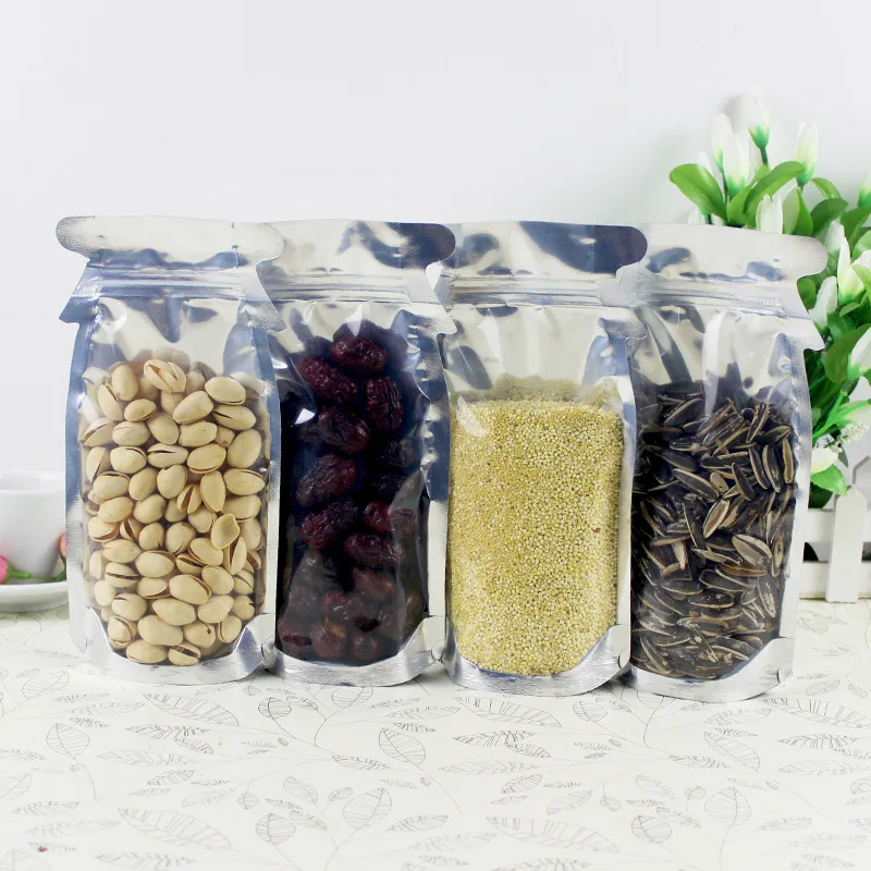 50Pcs Ziplock Self Seal Stand up Transparent Bag Aluminium foil penguin Food Packing Pouches for Food Tea Candy Cookie Bake bag
50Pcs Ziplock Self Seal Stand up Transparent Bag Aluminium foil penguin Food Packing Pouches for Food Tea Candy Cookie Bake bag
