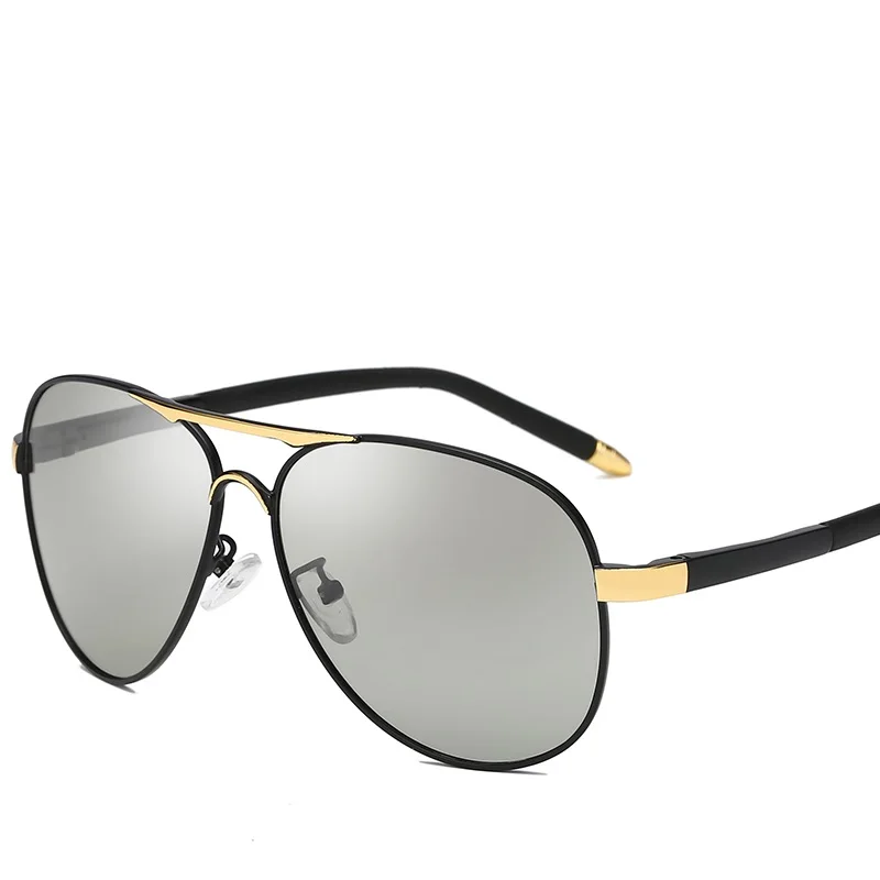 2019 New Arrival Polarized Photochromic Grey Sunglasses Men Pilot Sunglasses Business Style Chameleon Change Color Glasses
2019 New Arrival Polarized Photochromic Grey Sunglasses Men Pilot Sunglasses Business Style Chameleon Change Color Glasses