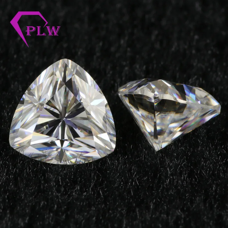 

Hot sale price trillion moissanite 0.8 ct 6 mm D color lab grown diamond for bracelet ring chain earring from Provence jewelry