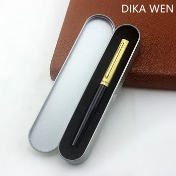 High Quality Fountain Pen Metal Gold With Black 0.5mm Full Metal Luxury Pens Office School Stationery Supplies
High Quality Fountain Pen Metal Gold With Black 0.5mm Full Metal Luxury Pens Office School Stationery Supplies