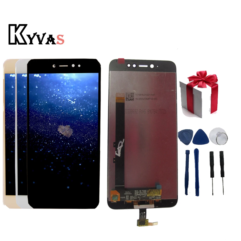 Для xiaomi Redmi Примечание 5a ЖК дисплей кодирующий преобразователь сенсорного экрана