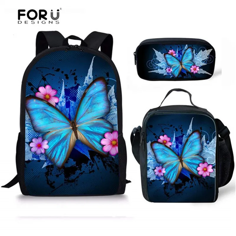 FORUDESIGNS Butterfly Printing Animal School Backpack for Girls Kids Bag Schoolbag Children's Backpacks Teenager Bookbag Primary
FORUDESIGNS Butterfly Printing Animal School Backpack for Girls Kids Bag Schoolbag Children's Backpacks Teenager Bookbag Primary