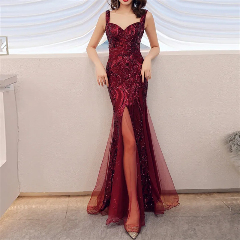 Women Sexy V neck Long Evening Party Dress 2019 Summer Sequin Mesh Patchwork Backless Gown Elegant Bodycon Dress Maxi Vestidos
Women Sexy V neck Long Evening Party Dress 2019 Summer Sequin Mesh Patchwork Backless Gown Elegant Bodycon Dress Maxi Vestidos