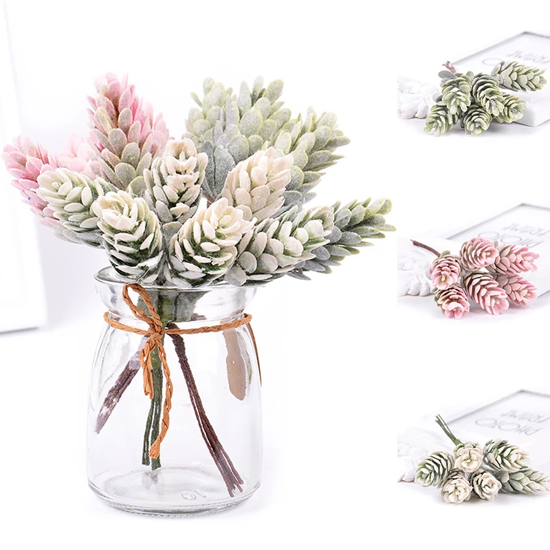 Artificial Flowers Fake Plant Decorat DIY Home Vases Decora Artificial Plant Pine Cone Wedding Handmade Pineapple Grass 6Pcs/lot
Artificial Flowers Fake Plant Decorat DIY Home Vases Decora Artificial Plant Pine Cone Wedding Handmade Pineapple Grass 6Pcs/lot