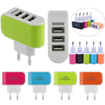 50PCS EU 3USB ports 3A AC home wall charger adapter power plug for iphone 4 5 6 for samsung s5 s6 note 2 3 for LG
50PCS EU 3USB ports 3A AC home wall charger adapter power plug for iphone 4 5 6 for samsung s5 s6 note 2 3 for LG