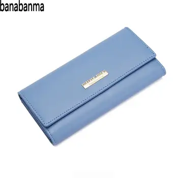 Banabanma Women Wallets Fashion Purse Simple Stylish Women Solid Color Wallet Large Capacity Buckle Long Purse for Women 2018 40
Banabanma Women Wallets Fashion Purse Simple Stylish Women Solid Color Wallet Large Capacity Buckle Long Purse for Women 2018 40