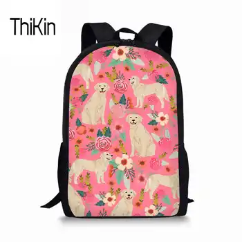 THIKIN Girls Schoolbag Satchel Cute Golden Retriever Printing School Backpacks For Children Book Bag Mochila Escolar Travel Pack
THIKIN Girls Schoolbag Satchel Cute Golden Retriever Printing School Backpacks For Children Book Bag Mochila Escolar Travel Pack