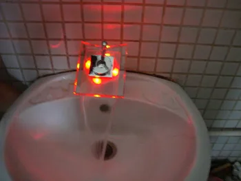 led waterfall basin tap mixer faucet light with led lights change color according to water temperature
led waterfall basin tap mixer faucet light with led lights change color according to water temperature