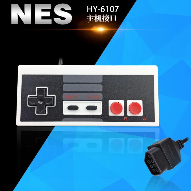 9 Pin Backup Game Controller for Console Games 8bit TV GAME PLAYER FC red and white machine handle special game handle
9 Pin Backup Game Controller for Console Games 8bit TV GAME PLAYER FC red and white machine handle special game handle