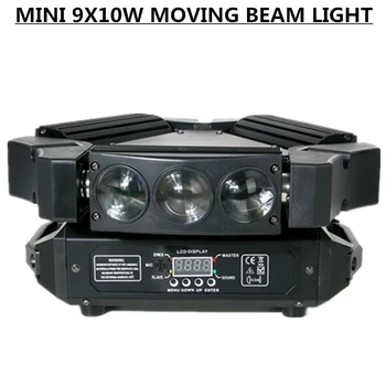 MINI 9X10W moving beam light rgbw 4in1 moving head light disco light professional stage dj equipment
MINI 9X10W moving beam light rgbw 4in1 moving head light disco light professional stage dj equipment