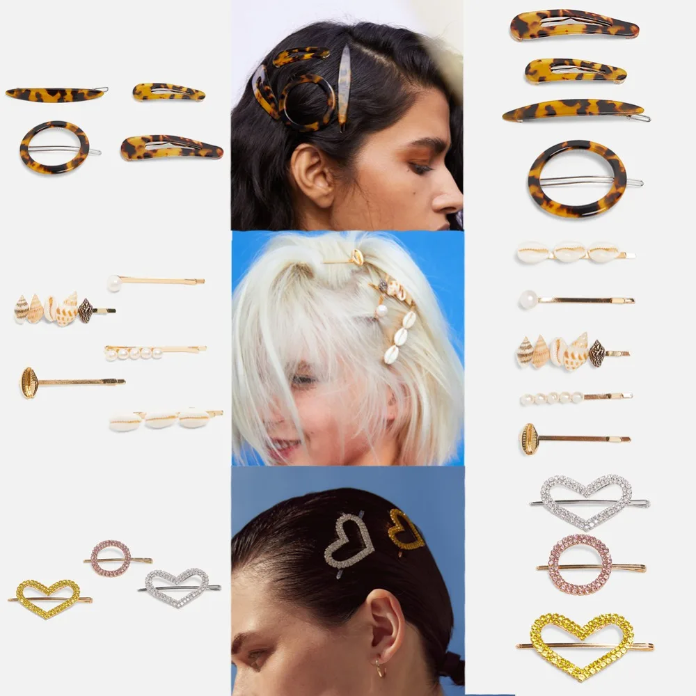 Vedawas ZA Heart Crystal Barrettes for Women Girl Baby Bobby Clip Pins Hairpins INS 2019 Hair Accessories Wedding Bridal xg2703
Vedawas ZA Heart Crystal Barrettes for Women Girl Baby Bobby Clip Pins Hairpins INS 2019 Hair Accessories Wedding Bridal xg2703