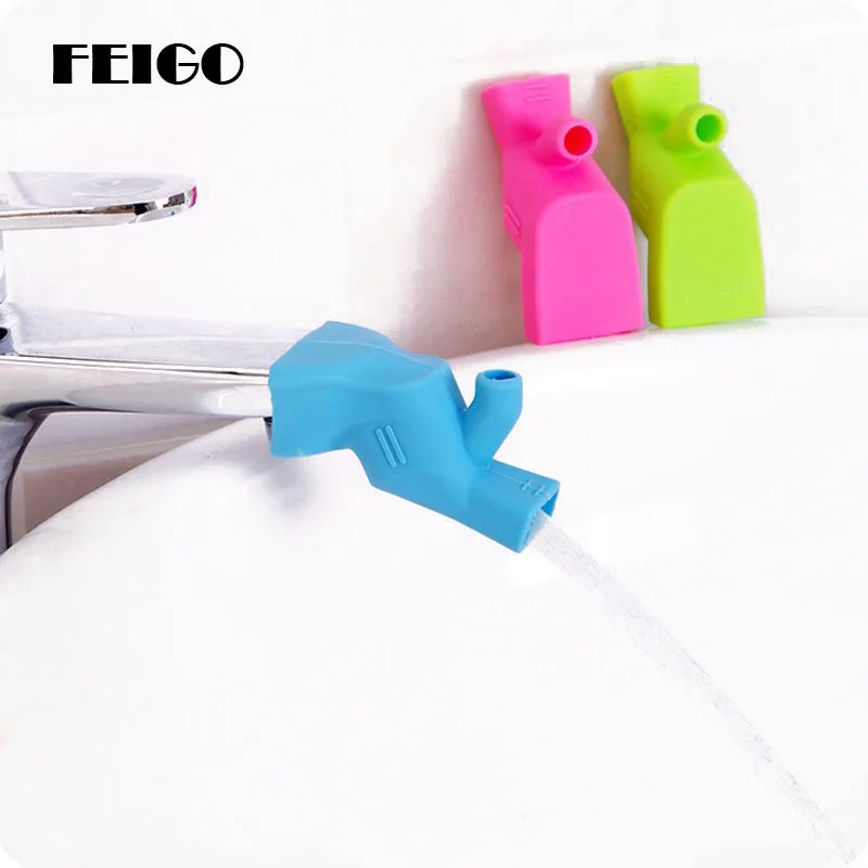 FEIGO Silicone Dual Use Children Washing Hand Water Tap Extension Convenient Water Faucet Extending Kitchen Bathroom Tools F721
FEIGO Silicone Dual Use Children Washing Hand Water Tap Extension Convenient Water Faucet Extending Kitchen Bathroom Tools F721